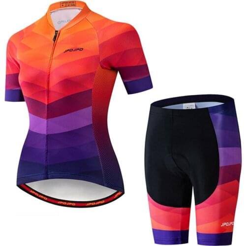 UFOBIKE Summer Women MTB Bike Cycling Clothing Breathable Bicycle Clothes Ropa Ciclismo Cycling Jersey Sets