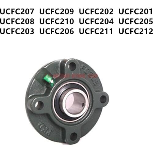 Mounted And Inserts Bearings With Housing Pillow Blocks Ucfc207 Ucfc209 Ucfc202 Ucfc201 Ucfc208 Ucfc210 Ucfc204 Ucfc205 Ucfc203