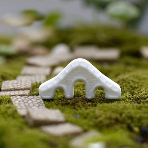 Vintage Arch Bridge Miniature Dollhouse Garden Home Bonsai Decoration Mini Toy Craft Ornaments Micro Decor DIY Accessorieses