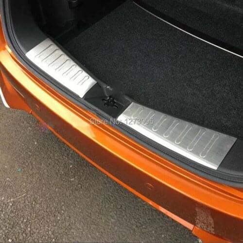 For Nissan Note E12 2017-2019 2020 Stainless Interior Rear Bumper Protector Sill Tail Trunk Guard Pedal Car Styling Accessories