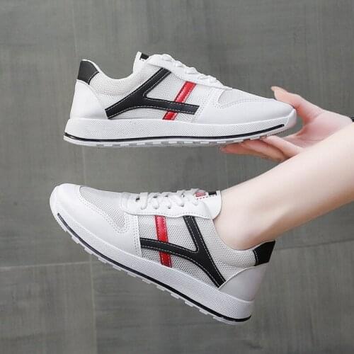 Womens Shoes 2021 New Vulcanized Shoes Womens Casual Shoes Sports Womens Shoes Breathable Running Womens Flat Shoes Women 12
