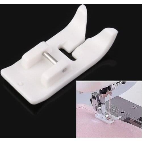 1pcs Household Sewing Machine Presser Foot Sewing Machine Leather Parts Accessories Fabric Foot Roller Sewing
