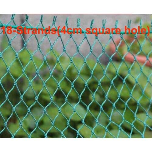18 -Strands Heavy Duty Anti Bird Netting Deer Fence Netting, Chicken Coop net for Garden Fence