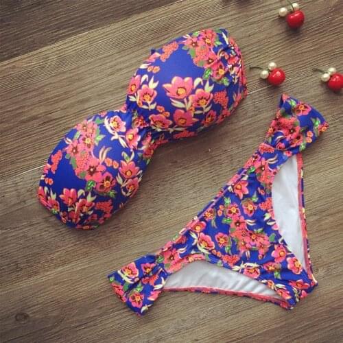 4 Colors Sexy Brazilian Bikini 2020 Pineapple Print Swimsuit Swimwear Women Maillot De Bain Femme 2020 New Bathing Suit 48
