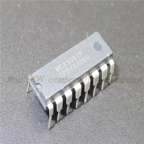 5PCS/LOT MC33067P MC33067 DIP-16 DC DC Switching Controller Regulator