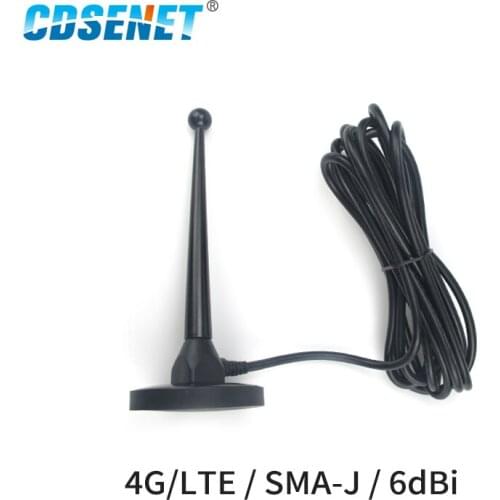4G LTE Antenna High Gain 6dBi Magnetic Base 3m Feeder External Cable SMA-J Omnidirectional Wifi Antenna Aerial TX4G-TB-300