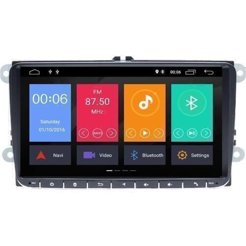9"IPS Android 10 1Din Car Multimedia player For VW/Volkswagen/Golf/Polo/Tiguan/Passat/b7/b6/SEAT/leon/Skoda/Octavia Radio GPS
