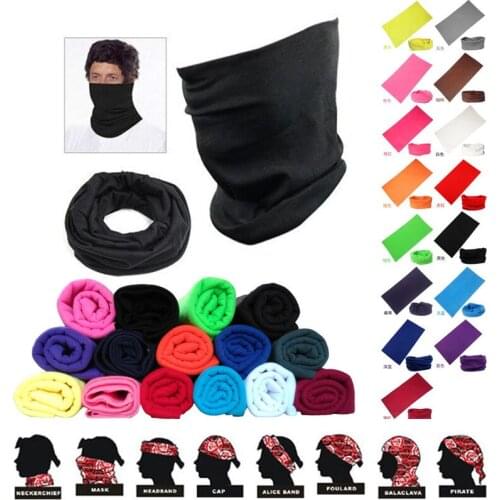 Seamless Magic Unisex Scarf Head Face Neck Outdoor Sports Gaiter Tube Bandana Beanie Dustproof Cycling Balaclava