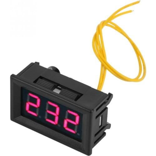New 1pc Digital 0.36 LED Display Voltmeter AC Voltage Meter Panel 70-380V New