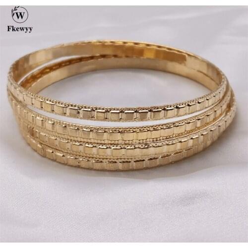 Fkewyy Luxury 4 Round Personality Bracelets For Women Punk Accessories Festival Party Cuff Bracelet Gothic Ladies Jewelry Gift