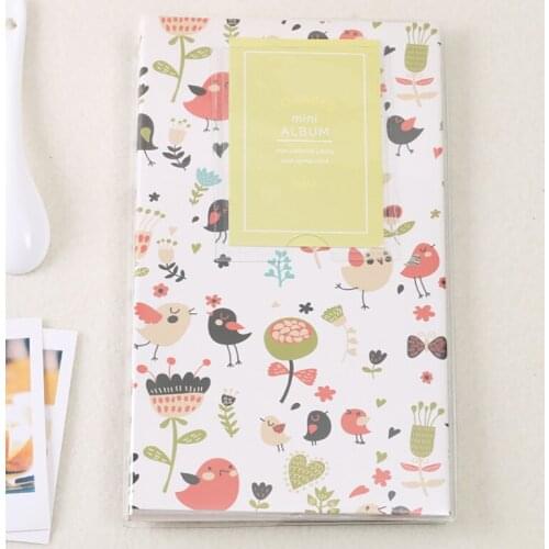 Los Fick 84 Pockets 3-inch Photo Album For FujiFilm Instax Mini Polaroid Postal Book Photo Album Family Friends Saving Memory