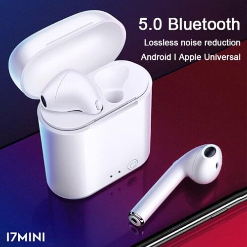 Mini-i7 TWS Wireless Earphones Bluetooth 5.0 Earphone TWS Matte Macaron Earbuds With Mic Charging Box Headset Wireless Headphone