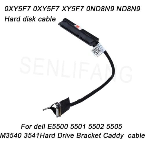 New Hard Drive Bracket Caddy Cable For Dell E5500 5501 5502 5505 M3540 3541 Hard Disk Cable 0XY5F7 0XY5F7 XY5F7 0ND8N9 ND8N9