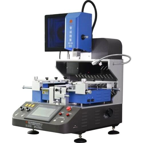 Semi automatic bga rework station WDS-650 with auto optical mounting system bga machine