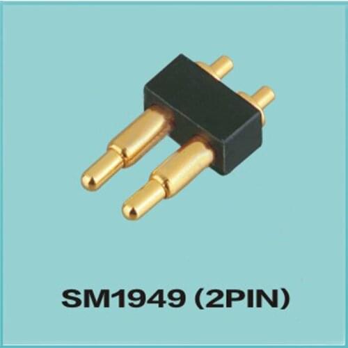 Pogo Pin Spring Thimble Antenna Thimble 2P-2.54mm Pitch Battery Pin Connector Rear Shell Charging Thimble