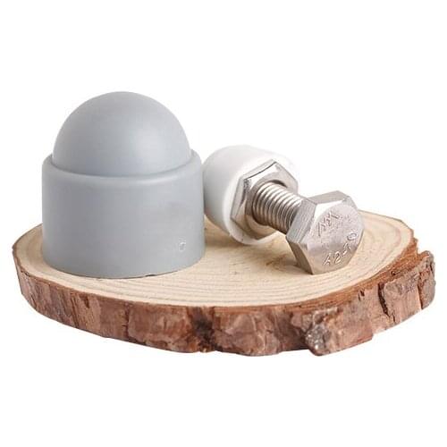 Grey hex Nut cap cover M5 M6 M8 M10 M12 M14 M16 M18 M20 bolt cover cap plastic pp protector corrosion dust proof drive hole plug
