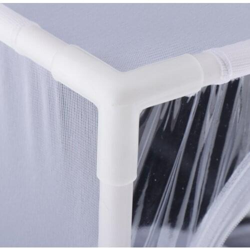 Insect Butterfly Plant Habitat Terrarium White Window Mesh Mesh Cage