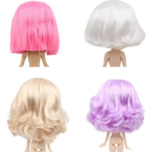 DBS RBL scalp for bjd toy blyth doll icy 1/6 short hair wig DIY custom doll