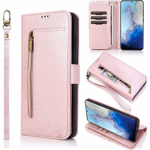 Haissky Zipper Magneti Wallet Case for Huawei P30 P20 Pro Detachable Flip Leather Case For Huawei P30 P20 Lite Mate 30 20 Lite