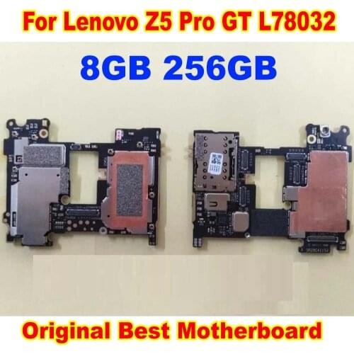 100% Original Working Motherboard For Lenovo Z5 Pro GT L78032 Mainboard Main Board Circuits Card Fee Flex Cable Phone Plate