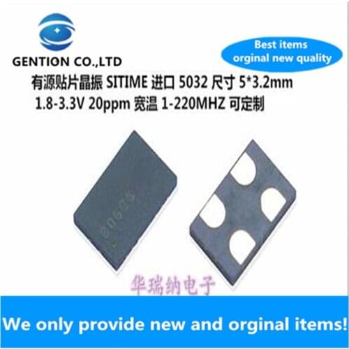 2pcs 100% new and orginal SIT8208AI-31-18S 80M 80MHZ 80.000MHZ 5032 Low phase noise active crystal oscillator
