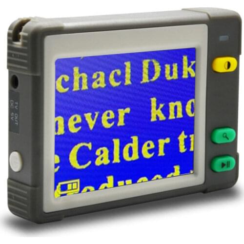 3.5"LCD video magnifier Low Vision reading aid Handheld Magnifier camera electronic reading aid Digital Portable table Magnifier