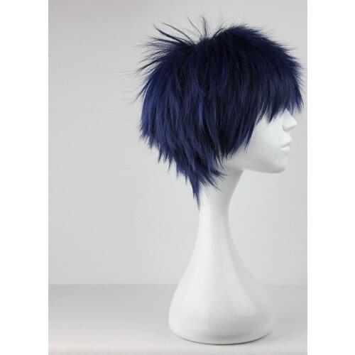 30cm Kuroko No Basket Cosplay Headwear Aomine Daiki Cosplay Blue Men Aomine Daiki Cosplay Party Hair Accessories