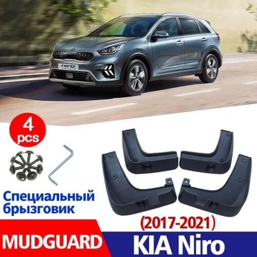 Mud flaps for KIA Niro mudguards Niro fenders Mud flap Guards splash Car fender Accessories auto styline Front Rear 4PCS
