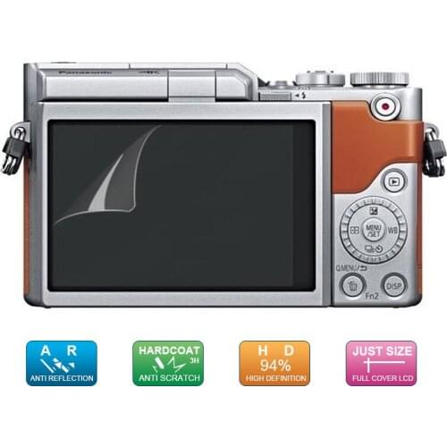 6pcs, 3pack) LCD Guard Film Screen Display Protector for Panasonic Lumix DMC-GF8 / DMC GF8 Digital Camera