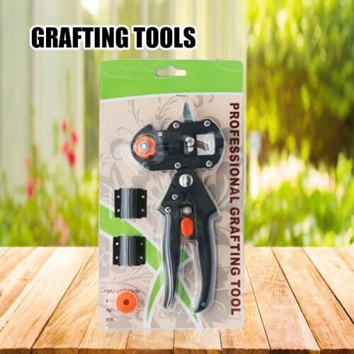 9pcs/set Garden Professional Grafting Cutting Tool Pruning Shears Scissor Fruit Tree Grafting Pruning Garden Tool SDF-SHIP