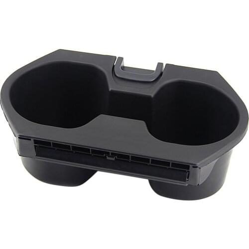 Car Center Console Cup Holder Insert Assembly Fit for Honda Civic 2016-2018 Black
