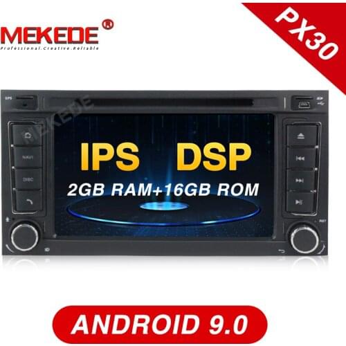 PX30 series!Mekede Android 9.0 DSP IPS car gps dvd player for Volkswagen/Touareg Transporter T5 Multivan 2002-2010 4G wifi BT