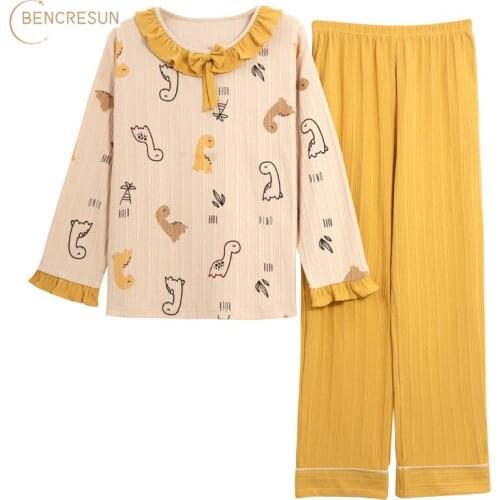Bencresun Women's Pajamas-shirts