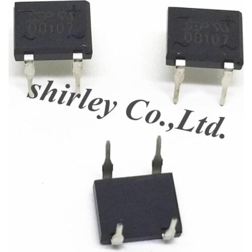 Free piing 1000PCS DB107 DIP-4 1A 1000V SEP Single phase new 100