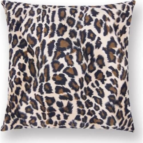 Leopard Print Pattern Cover Cushion 40x40CM Decorative Pillow Cushion Cover