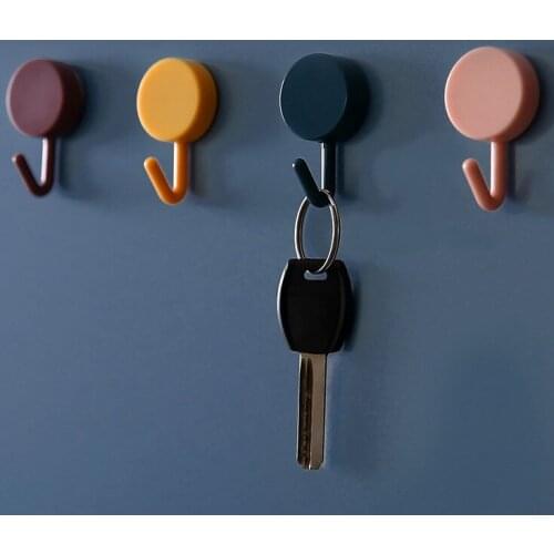 Seamless Hook Behind The Kitchen Door, Clothes Sticking Hook, Strong Viscose, Hole-free Wall Hanging, Nail Hanger on The Wall