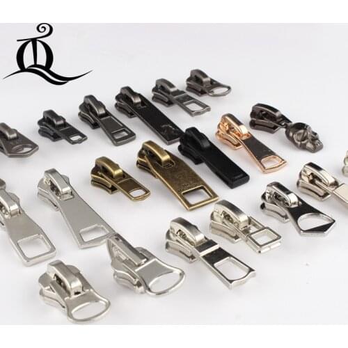 5 pcs 8# mix zipper repair kits zipper pull Metal zipper slider,zipper head,Garment,bag and suitcase accessories,clothes,19