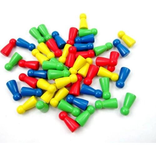 5 Pcs/Set Chess Pieces Board Game Wood Games Accessories