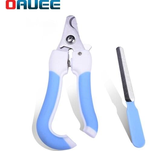 Nail file Professional Pet Stainless Steel Nail Clippers Dog Cat Labor-Saving Nail Clippers Convenient Beauty Cleaning Supplies