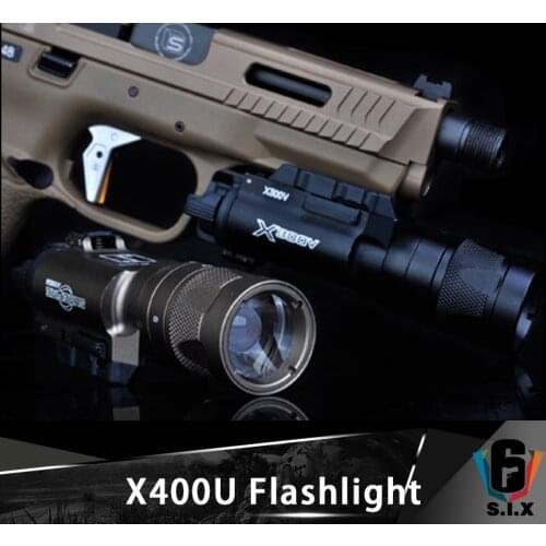 Tactical Softair Surfire X300 Wapens Tactical Surefir X300V Light Rail Flashlight Strobe Version
