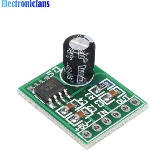 XPT8871 XH-M125 DC 3-5V Single Channel Digital Audio Lithium Amplifier Board for Electric Relay Module Interface Board Shield