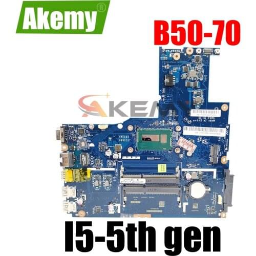 ZIWB2/ZIWB3/ZIWE1 LA-B092P Laptop motherboard For Lenovo B50-70 B50-80 E50-80 Test original mainboard I5-5th gen