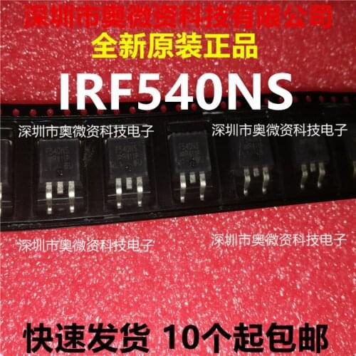 100% Original In Stock New IRF540NS TO-263 N MOS F540NS