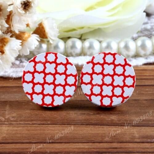 16mm Round High Quality Photo Wood Laser Cut Cabochon to make Rings, Earrings, Bobby pin,Necklaces, Bracelets