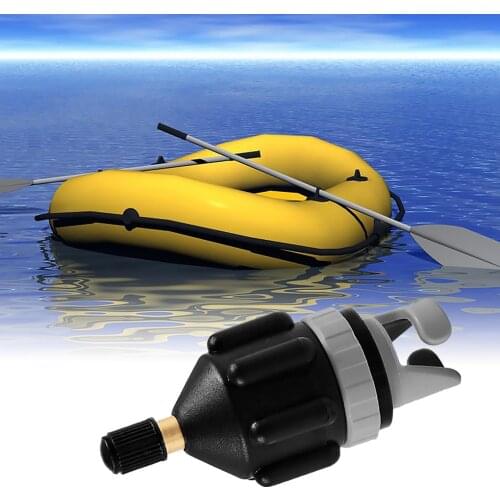 Durable Air Valve Adaptor Wear-resistant Rowing Boat Air Valve Adaptor Nylon Kayak Inflatable Pump Adapter for Boat Board