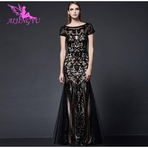 AIJINGYU Plus Size Evening Dress Party Sexy Gown 2021 Women Elegant Formal Special Occasion Dresses Fashion Gowns GS163