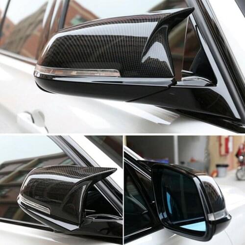 Rearview Mirror Cover Carbon Fiber Style Accessory for BMW 5 Series 6 Seires 7 Series F01 F10 F11 F12 F13 F06