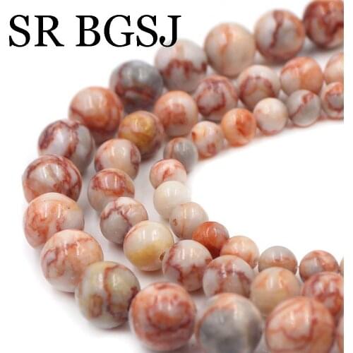 Free Shipping 6 8 10mm DIY Natural Gems Round Zebra Stripe Jaspers Jewelry Findings Beads 15inch