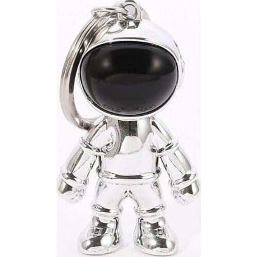Astronaut Keychain Pendant Creative Space Robot Keychain Alloy Astronaut Car Keychain Fashion Jewelry Birthday Gift