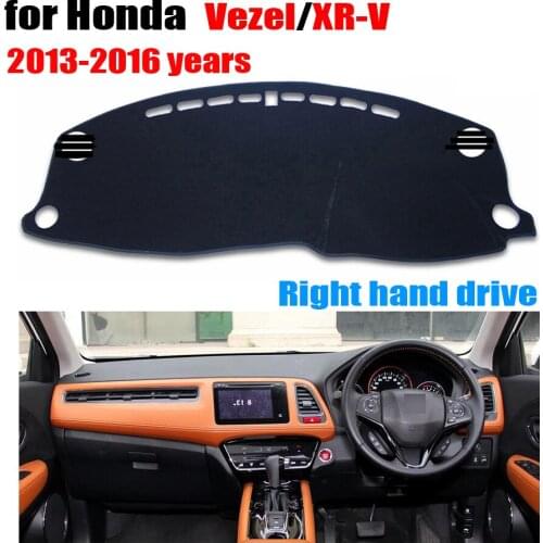 Car dashboard covers For Honda Vezel XR-V 2013-2016 Right hand drives dashboard mat dashmat car Instrument platform accessories